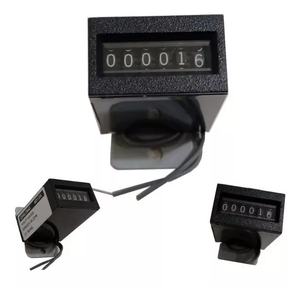 Relógio Contador Mecânico 12v P/ Fliperama Arcade Jukebox