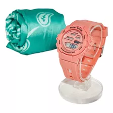 Bandana Verde + Reloj Deportivo De Regalo