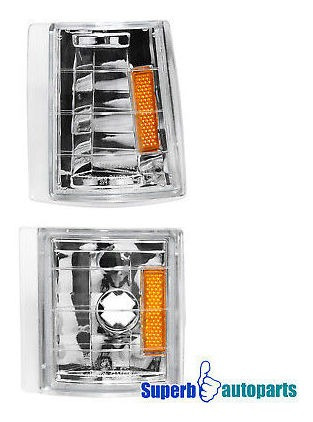 Fits 1994-1998 Gmc C10 C/k 1500 2500 3500 Headlights Bumpe Foto 8