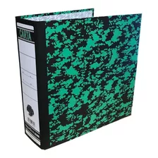 Registrador T/carta Printaform Carpetas Verde Tipo Lefort 