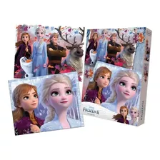 2 Puzzles Rompecabezas 48 Y 56 P 16x20 Frozen 2 Juego Niños