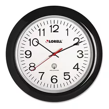 Reloj De Pared Lorell Con Numeros Arabigos 1314 Pulgadas M