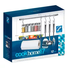 Cook Home 17 Porta Temperos Rolos Papel Condimentos Cozinha