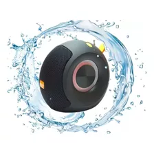 Caixinha De Som Bluetooth Portátil Resistente A Água Ip 55 Cor Preto 110v/220v