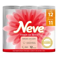 Papel Higiênico Neve 30m Compre 11 Leve 12un