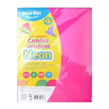 Cartulina Escolar Neon Carta Pointer