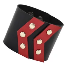 Brazalete Cuero Biker Hombre