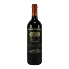 Vino Santa Rita 3 Medallas Carmenere X750 Ml