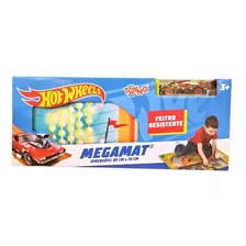 Tapete Infantil E Veiculo Hot Wheels Megamat - Toyng