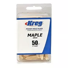 Tapones De Arce Kreg P-map Para Bolsillos, Paquete De 50