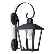 Farol Exterior Con Mensula Economico 5513 Negro San Justo