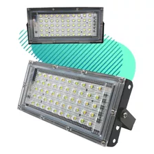 10 Reflectores Led De 30w Para Exteriores Luz Blanca =300w