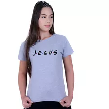 Camiseta Baby Look Feminina Adoradora Gospel Jesus Friends