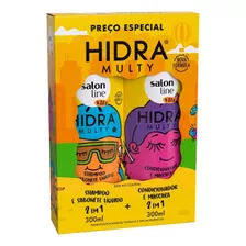 Kit Shampoo E Condicionador Kids Infantil Hidra Salon Line