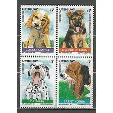 1999 Animales Domesticos- Perros - Uruguay (sellos) Mint