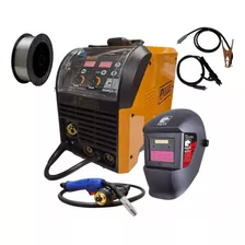 Soldadora 3 En 1 Inverter Mig Tig Mag Mma 200 + Careta+ Flux