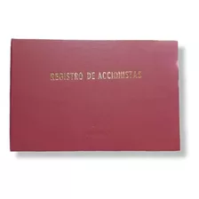 Libro Registro De Accionistas Vulcano 511 T/d 1 Mano