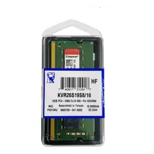 Memoria Kingston Laptop Ddr4 16gb 2666mhz Valueram Cl19 1.2v