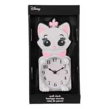 Reloj Pared Original Disney Marie Aristogatos Pendulo Gato