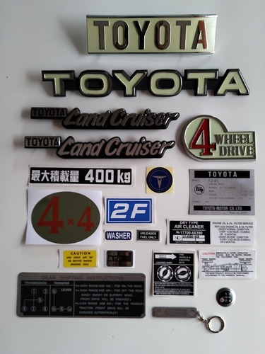 Foto de Toyota Land Cruiser Fj40/43 Emblemas Y Calcomanas