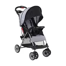 Carriola Para Bebes Asiento Reclinable 5 Posiciones, Gris