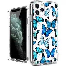 iPhone 11 Casos Pro Maximo Protector De Pantalla Transp...