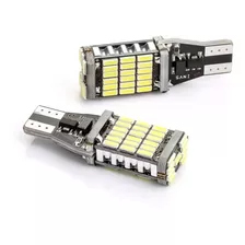 Pack 2 Focos Led 4014 Pellizco T15 921 W16w Reversa 1800lm