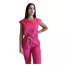 Scrub Pijama Cirúrgico Gabardine Conjunto Feminino Comfy