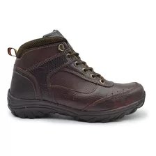 Botas De Hombre Casual Outdoor Confort Ligeras 100% Piel F15