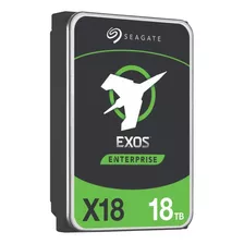 Disco Rígido Interno Seagate Exos X18 St18000nm000j 18tb