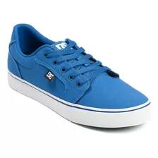 Tênis Dc Shoes Anvil Tx La Sm24 Masculino Blue/white/black