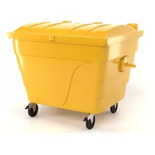 Container Para Lixo 1.000 Litros (lixeira Carrinho De Lixo)
