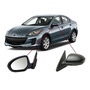 Espejo Mazda 3 Electrico Con Direccional 2010 2011 2012 2013