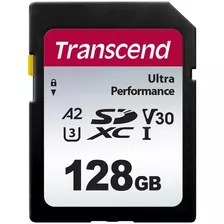 Memoria Transcend 128gb 340s Uhs-i Sdxc 160mb/s Ultra 
