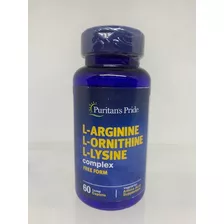 2024 * L Arginine - L Ornithine - L Lysyne Complex 60 U Sabor Sin Sabor