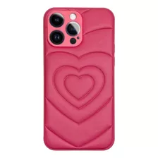 Funda Para iPhone 11 Común Diseño Eco Cuero Puffer Amour