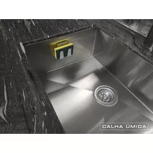 Porta Esponja Inox Com Ventosa Suporte Multifuncional P/ Pia Cor Inox Escovado