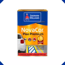 Tinta Piso Novacor Sherwin Williams 18l Cores Cor Castor