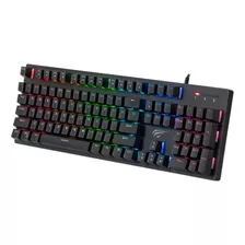 Teclado Mecánico Gamer Havit Gamenote Rgb Kb858l Español 