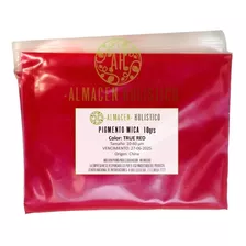 Pigmento Mica Para Elab Cosmetica Jabones Velas Rojo 10grs