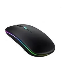 Mouse Wireless Recarregável Led Rgb 2.4 Ghz Sem Fio Barato