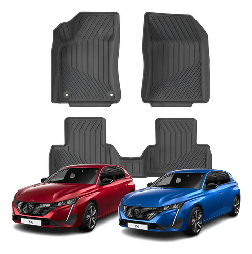 Cubre Pisos Calce Perfecto Peugeot 308 2022+ Act - 3 Piezas