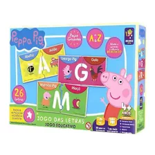 Brinquedo Jogo Educativo Letras Peppa Pig 2102 - Mimo Toys