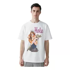 Camiseta Hole Live Through This Courtney Love Malha Eco