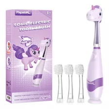 Papablic Cepillo De Dientes Elctrico Snico Para Bebs, Cepill