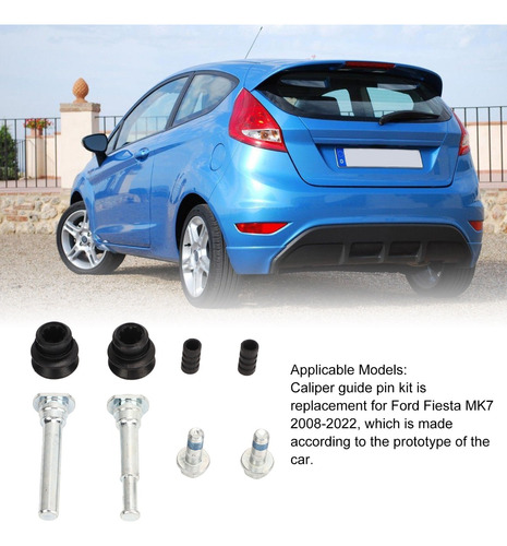 Pasador Gua De Pinza Freno Delantero Para Ford Fiesta Mk7 Foto 2