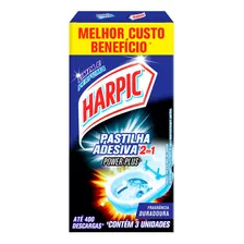 Detergente Sanitário Pastilha Adesiva Harpic Power Plus 3 Unidades