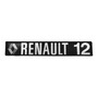 Emblema Letrero Renault Gtx Placa