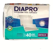 Pañal Diapro P/adulto Gel Predoblado C/40 Pzas Unitalla