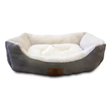 Burlap Cuddler Pet Bed